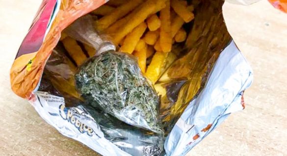 14785 chipsy w zestawie z marihuana policja zatr 1