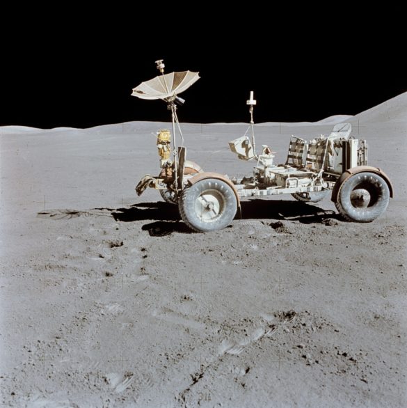 Apollo 15 Lunar Rover final resting place