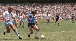 Diego Maradona Anglia Argentyna