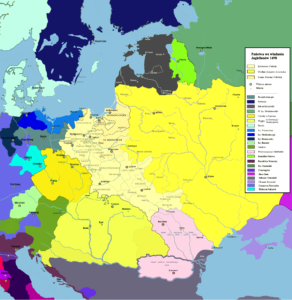 Jagiellon countries 1490