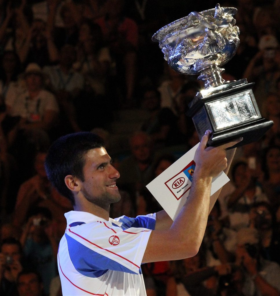 Novak Djokovic at the 2011 Australian Open4