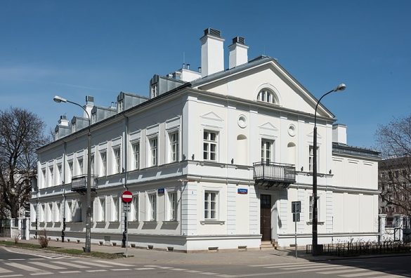 Palacyk Konopackiego w Warszawie 2021