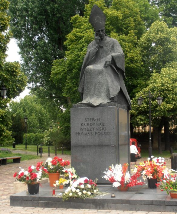 Pomnik kardyna3Fa Stefana Wyszy3Fskiego w Warszawie1