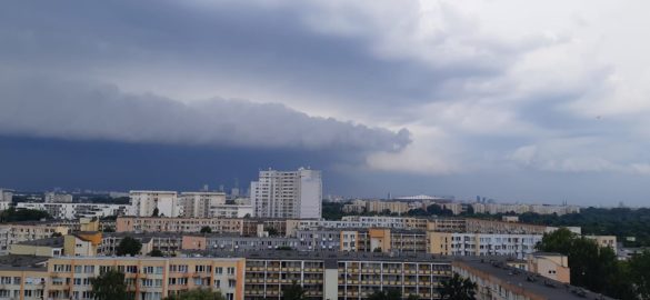 Warszawa burza