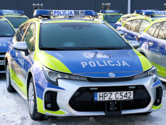 policja hybrydowe auto