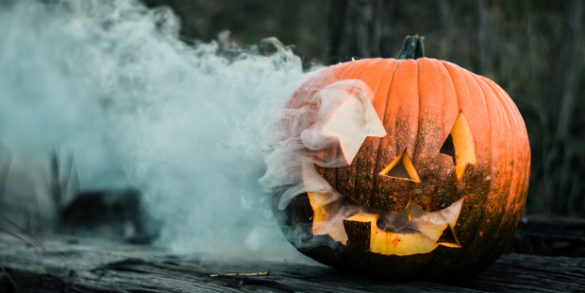 web3 halloween pumpkin smoke eve colton sturgeon unsplash cc0