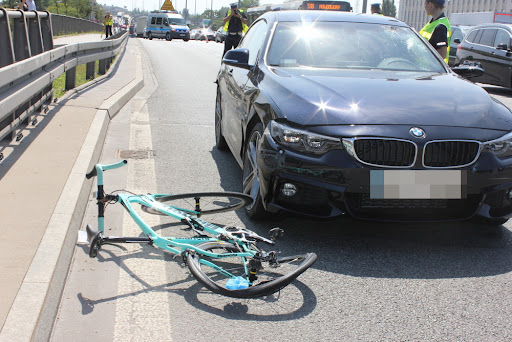 wypadek rower